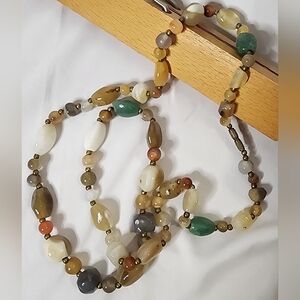 Multicolor Stone Necklace